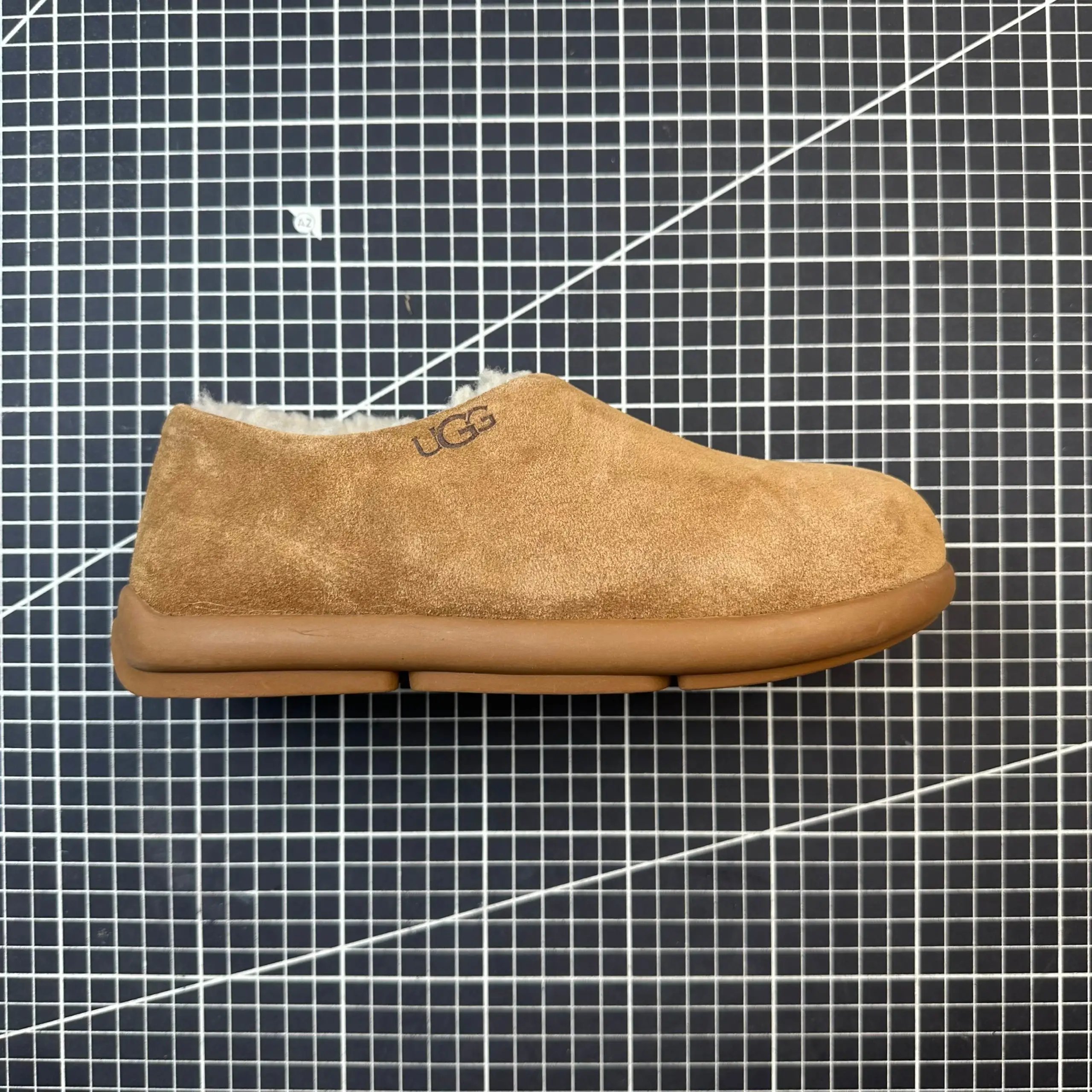 UGG Tasman Suede Slipper Beige Casual Shoes - 1