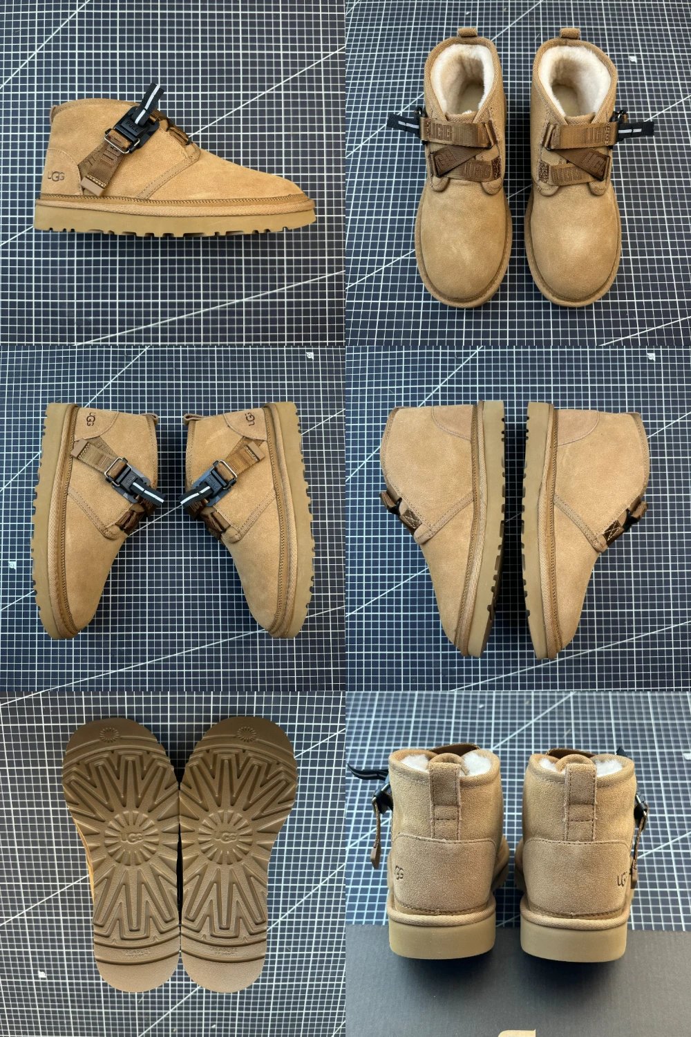 UGG Neumel Plus Black Chunky Sneakers - 68