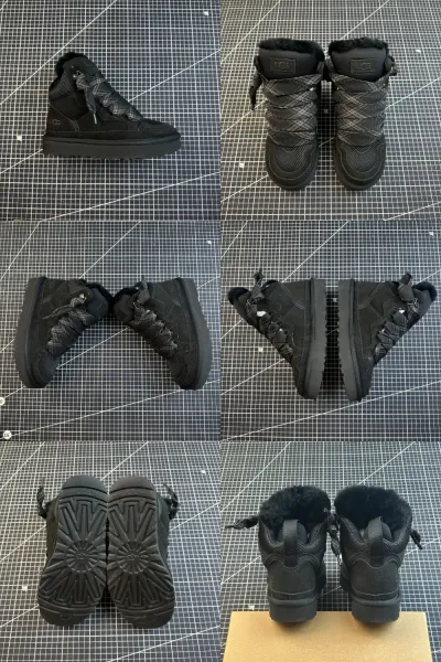 UGG Neumel Plus Black Chunky Sneakers - 82