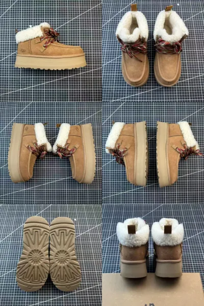 UGG Neumel Plus Black Chunky Sneakers - 42