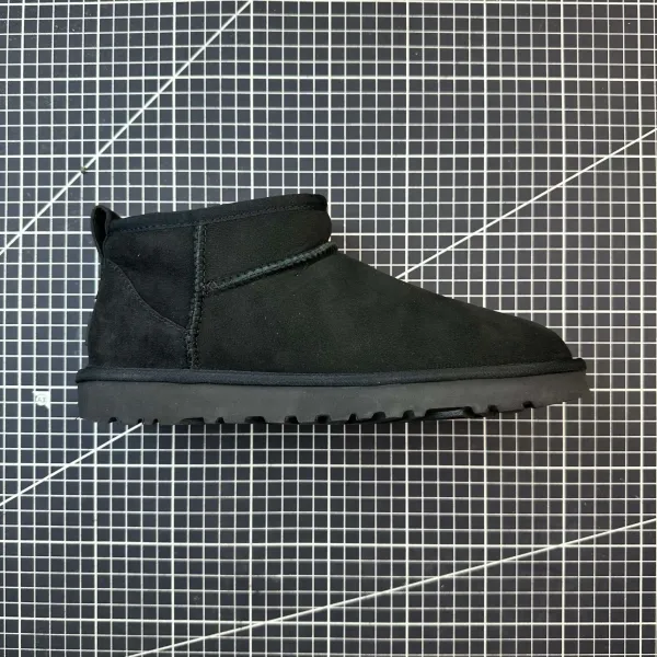 UGG Classic Mini II Black Snow Boots - 1