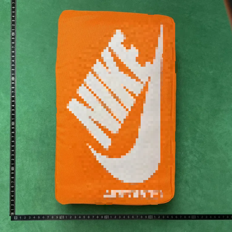 Logo Nylon Crossbody Shoe Bag
