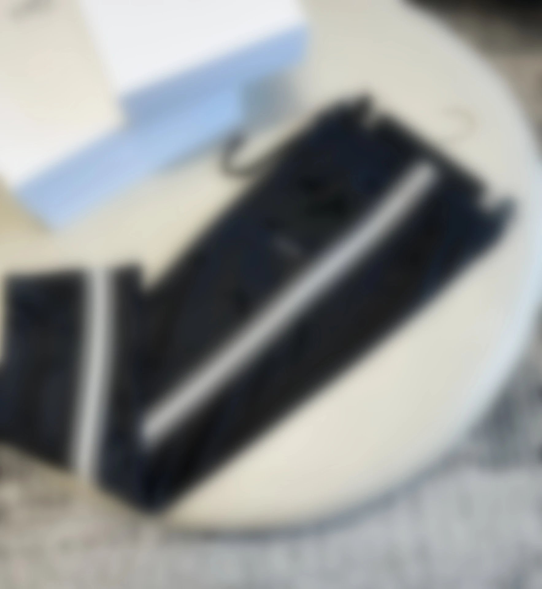 C-woven embroidered pants
