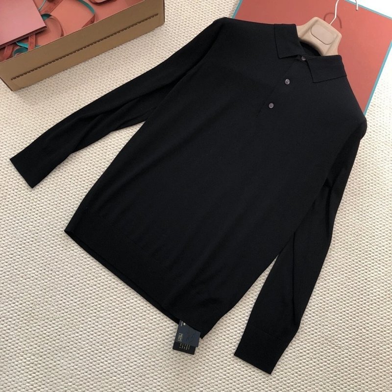 P519 羊绒POLO衫