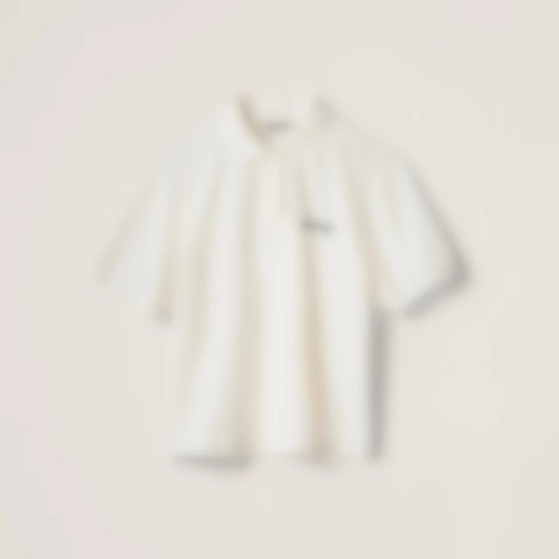 P289 MM刺绣POLO衫白色(Women)
