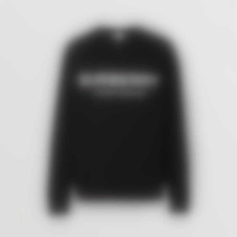 BR Classic Letter Hoodie Black