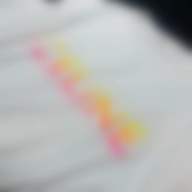 C Rainbow Tee White