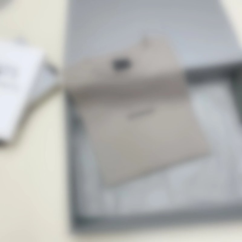 Back Embroidered Letter Gray Apricot