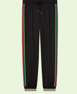 thumbnail for Red and green interlocking ribbon trousers