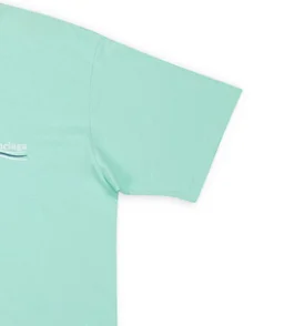 thumbnail for Cola Embroidered Short Sleeve Mint Green