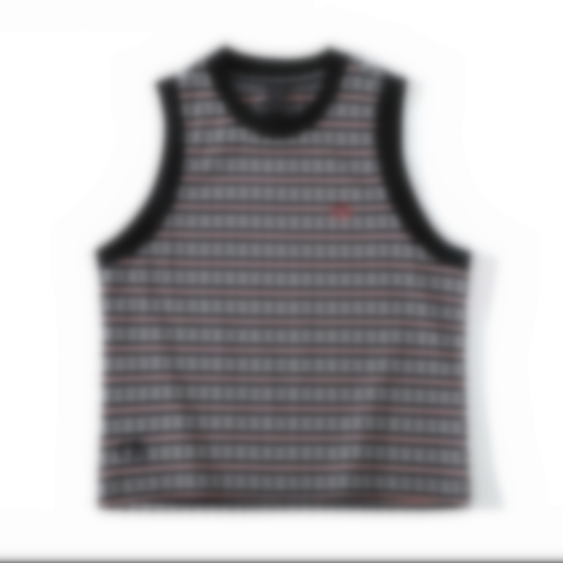 Sword Embroidered Vest Coffee