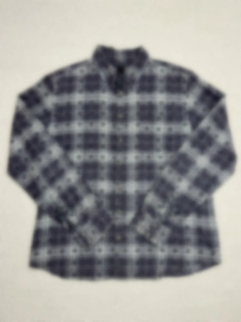 Black Check Jacquard Shirt