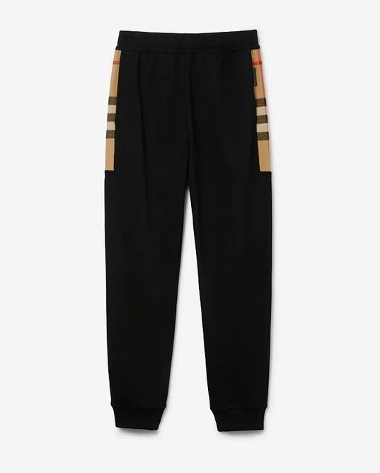 BR Check Edge Pants Black