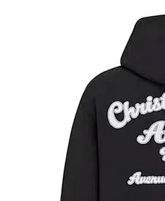 thumbnail for R chain embroidered hoodie