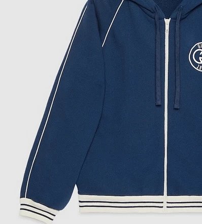 P499 G蓝色双G互扣外套