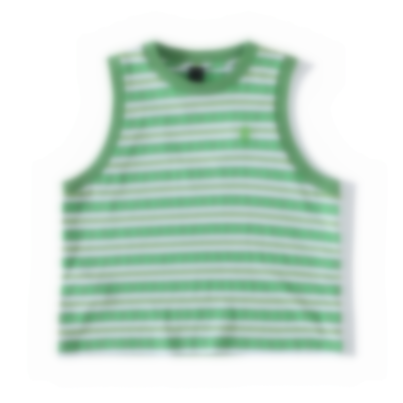 Embroidered Sword Vest Green