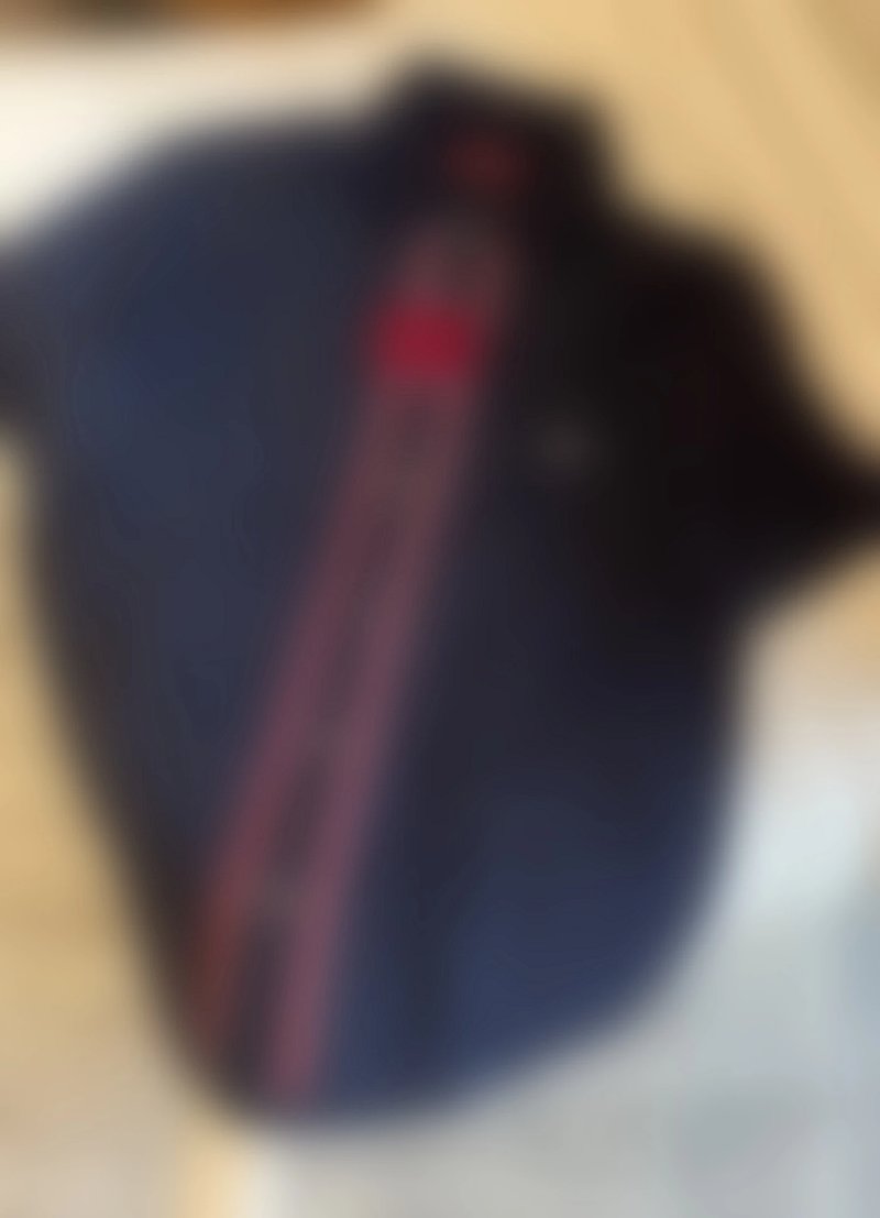 Red Stripe Strap Shirt