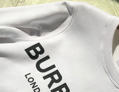 Classic Letter Hoodie White