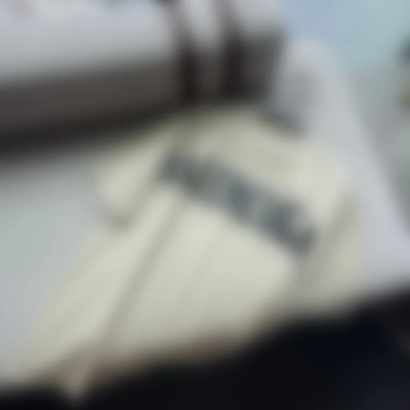 P249 巴黎前后字母胶带T恤杏色