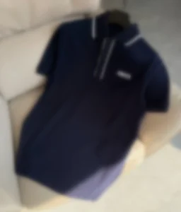 thumbnail for 深蓝色白镶边PL衫