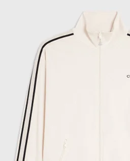 thumbnail for CE白色侧条纹外套