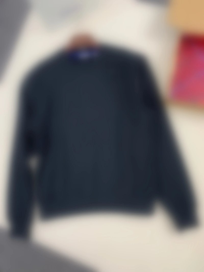 Warhorse Embroidered Sweatshirt Black