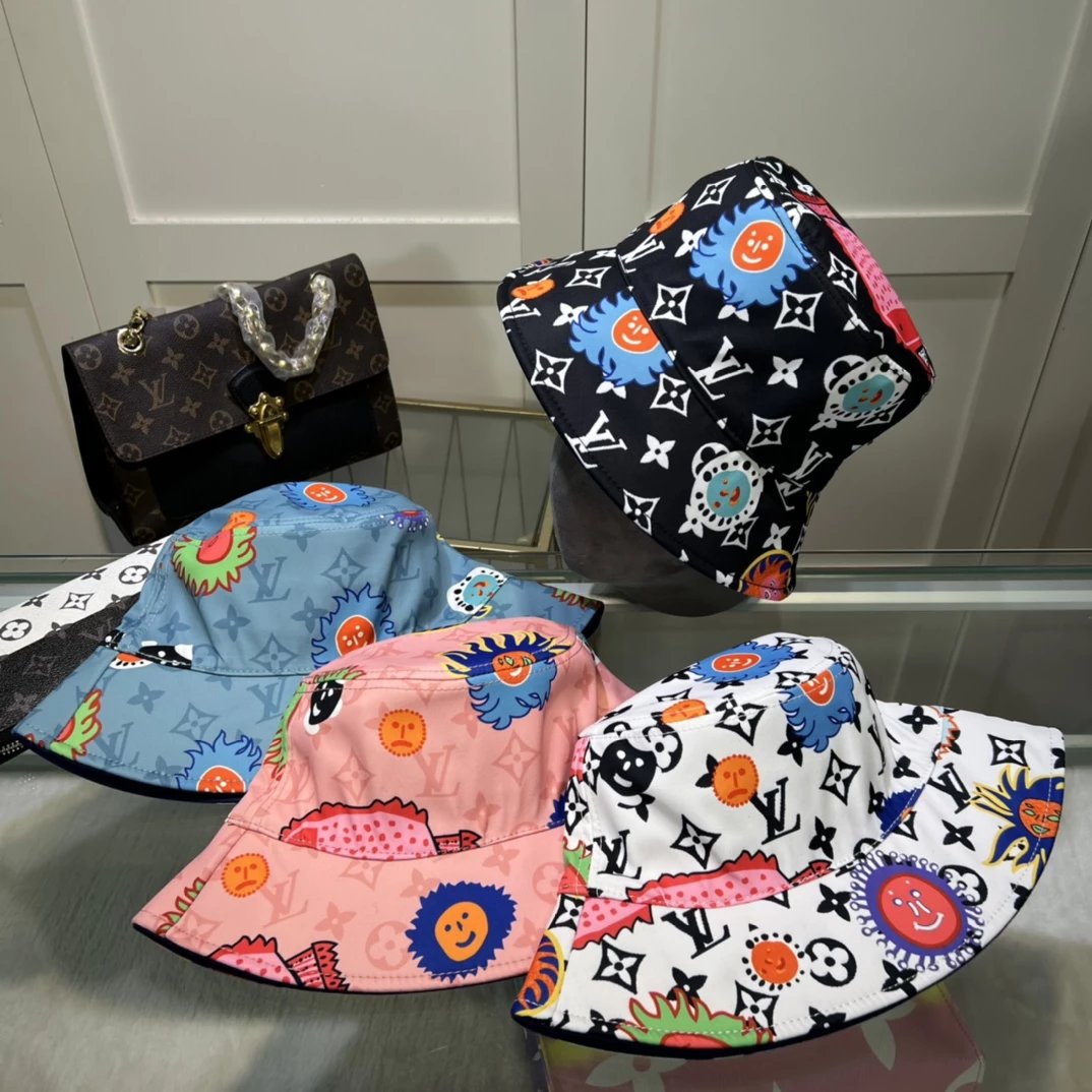 Reversible Louis Vuitton Bucket Hat