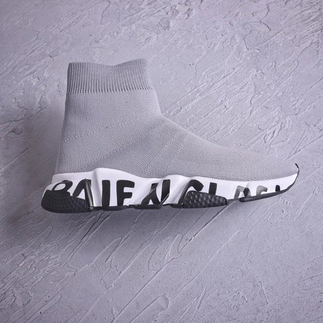 Gray letters