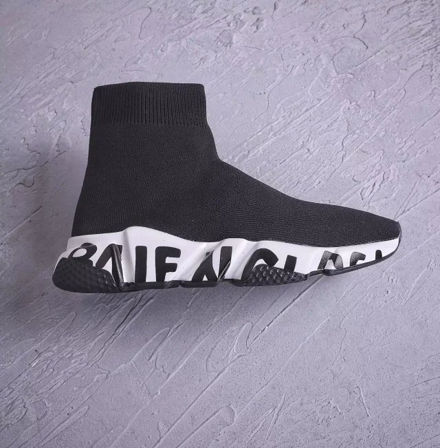 Black and white letters