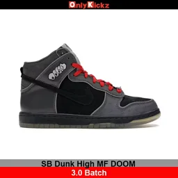 thumbnail for 【OnlyKickz】Dunk SB High MF DOOM 3.0 Dr. Doom Vintage God Shoes Men's high-top board shoes