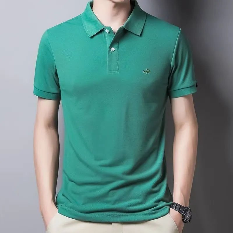 Lacoste T-Shirts Short-Sleeve Piqué Polo Shirt with Crocodile Logo image 8