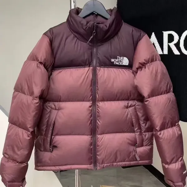 The North Face 1996 Retro Nuptse Jacket Burgundy Down-Jacket - 1