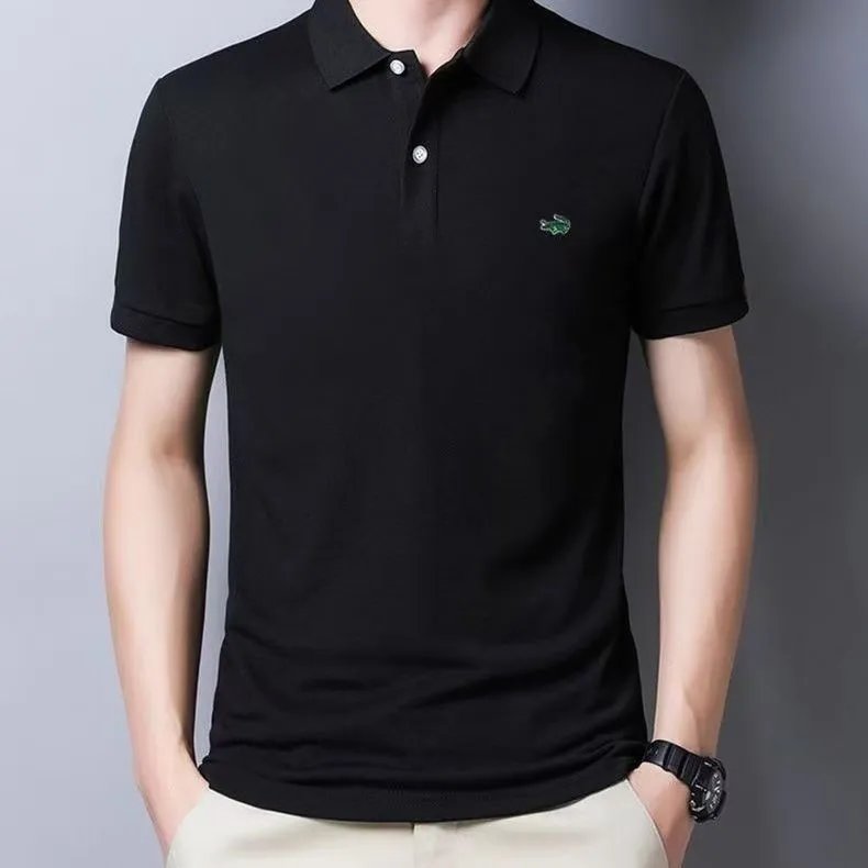 Lacoste T-Shirts Short-Sleeve Piqué Polo Shirt with Crocodile Logo image 9