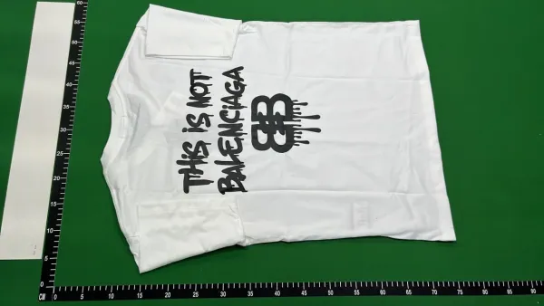 Balenciaga This Is Not Balenciaga White T-Shirt - 1