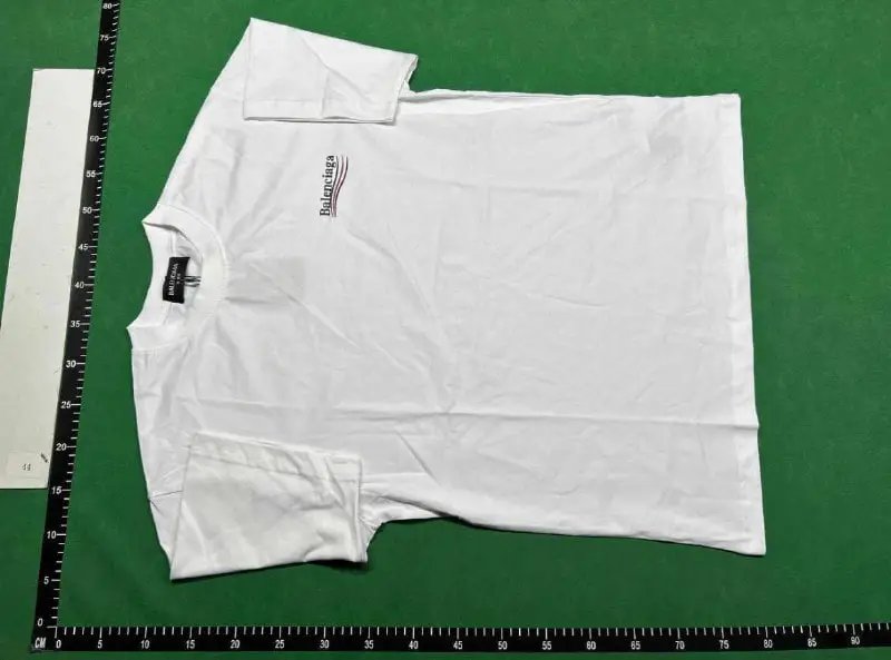 Balenciaga T-Shirts Short-Sleeve Logo Graphic image 7