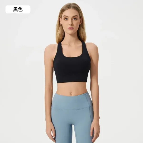 Design Activewear Set: Gray Sports Bra and Navy Pleated Skirt - 5