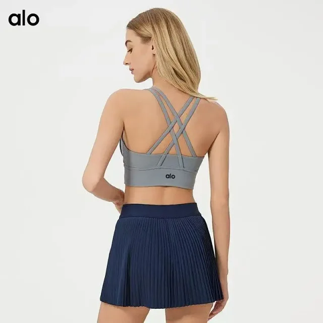 Alo Underwear FKX05 V2 strappy-back sports bra product detail image 5