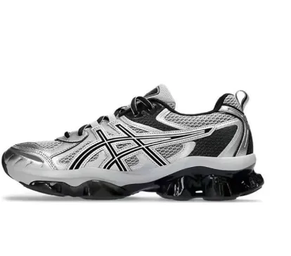 Asics Gel-Kayano 14 Silver Black Running Shoes - 1