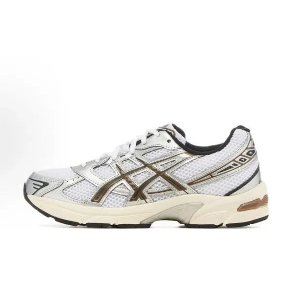 Asics Gel-Kayano 14 Silver Gold Running Shoes - 1