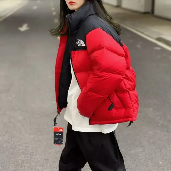 The North Face 1996 Retro Nuptse Jacket Beige/Black Down Jacket - 18