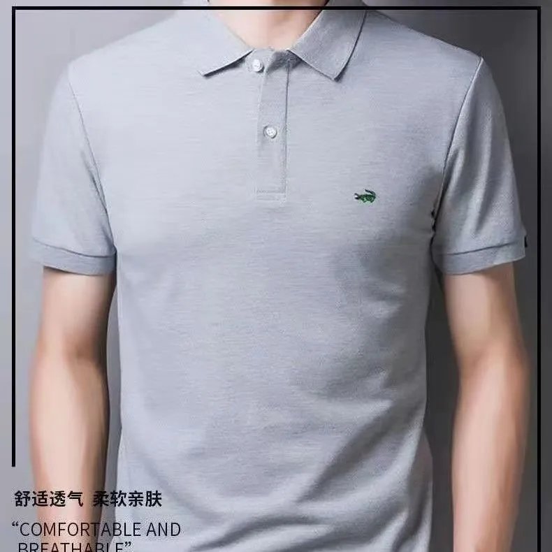 Lacoste T-Shirts Short-Sleeve Piqué Polo Shirt with Crocodile Logo image 7