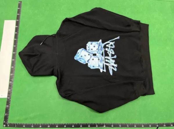 Gallery Dept Dice Print Black Hoodie - 1