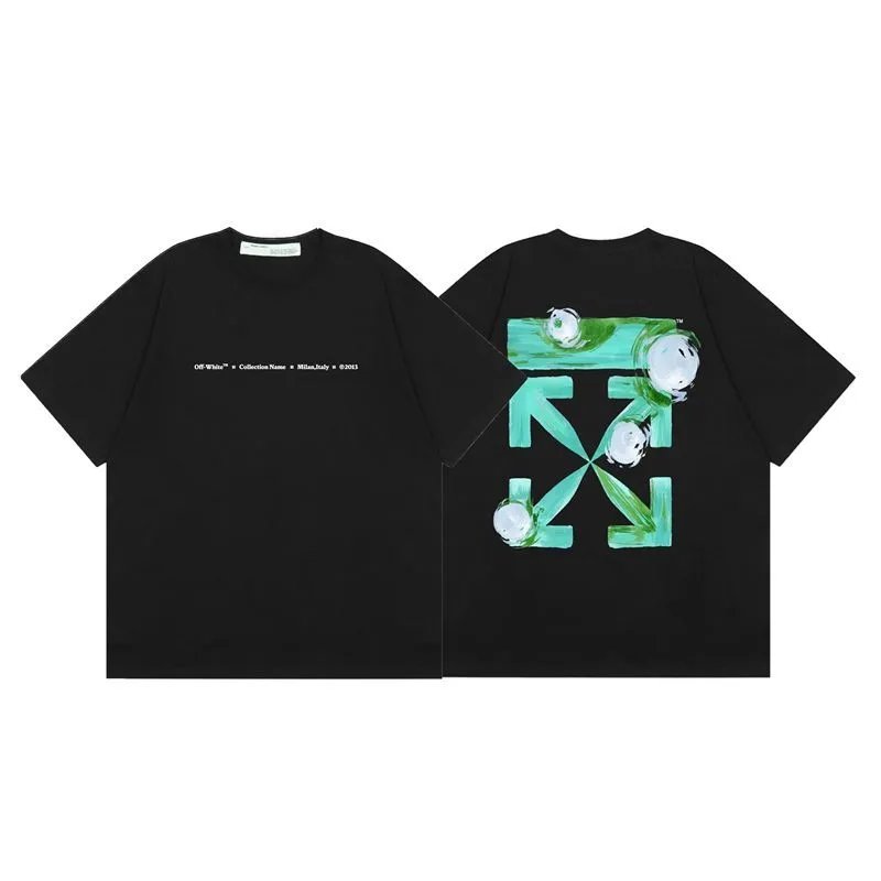 Off-White Tree Print Oversized T-Shirt White - 23
