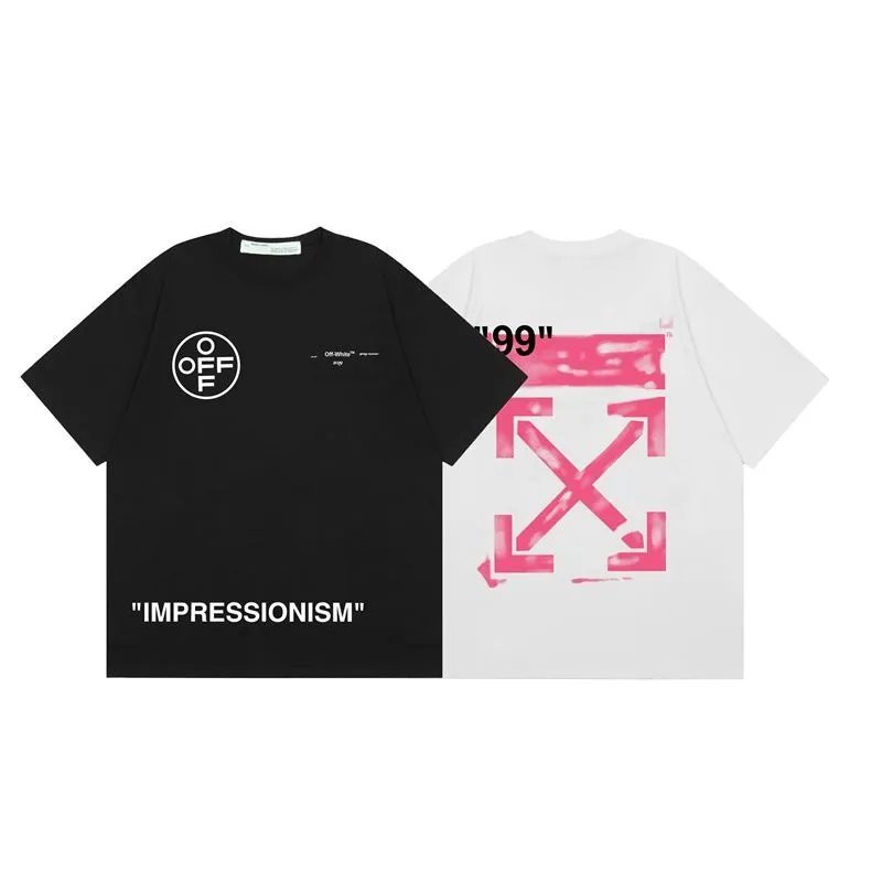 Off-White Tree Print Oversized T-Shirt White - 15