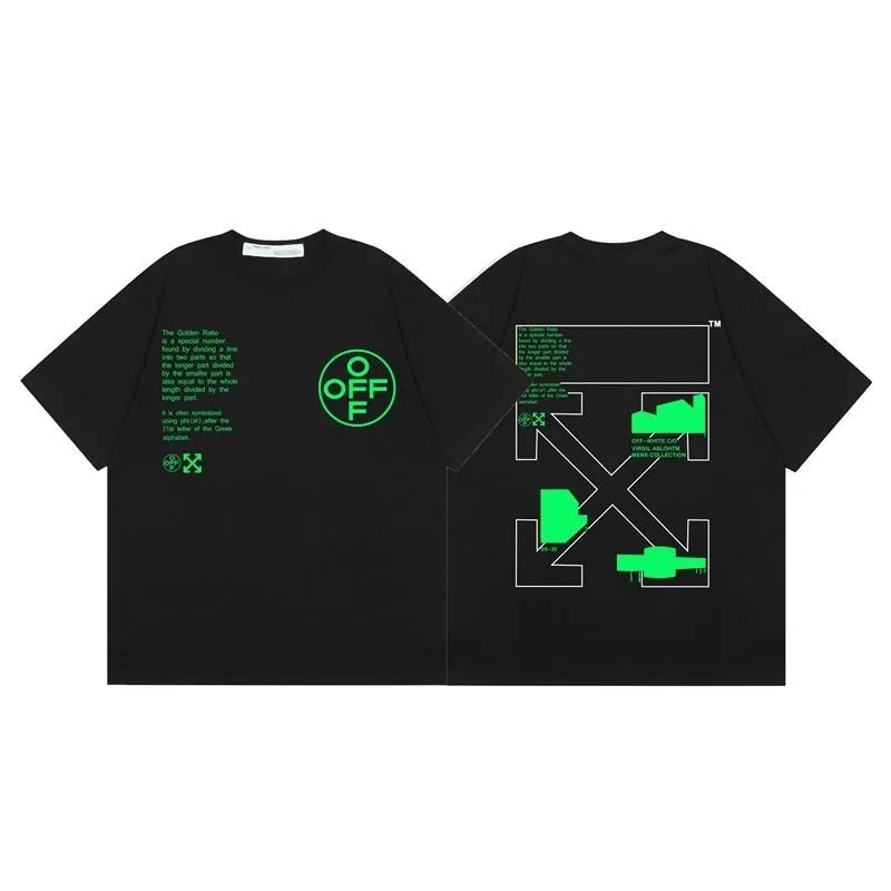 Off-White Tree Print Oversized T-Shirt White - 21