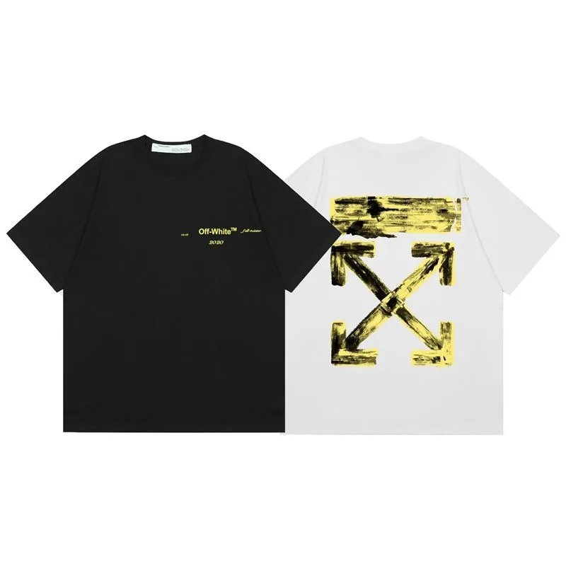 Off-White Tree Print Oversized T-Shirt White - 22