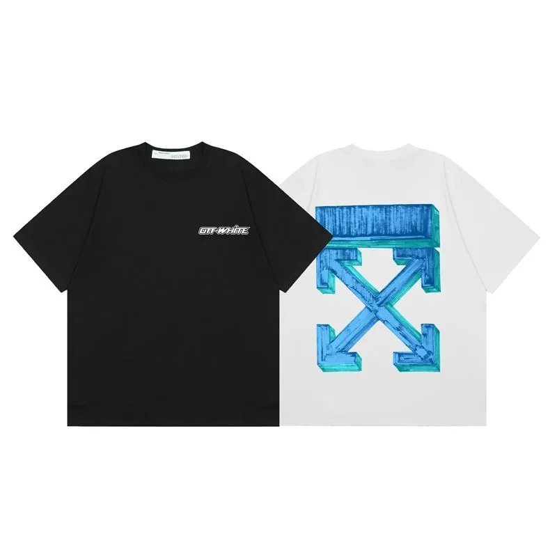 Off-White Tree Print Oversized T-Shirt White - 17