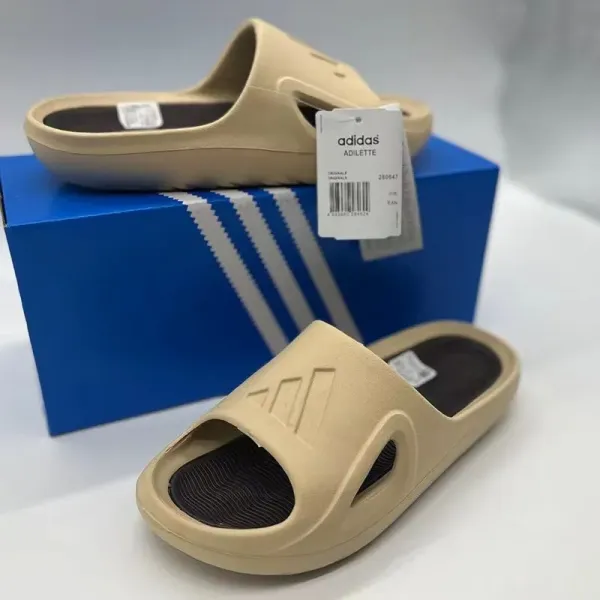 Adidas Adilette Slide White Slippers - 13