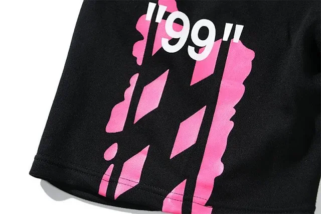Off-White Shorts Graphic-print drawstring product detail image 11