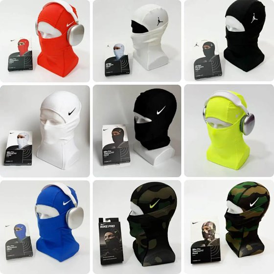 Pro Therma Fit Hood/Hyperwarm Hood/Ski Mask/Ski Mask/1:1 Customized, Non Return/Exchange